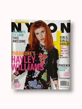 Nylon Magazine - Hayley Williams cover (May 2013)